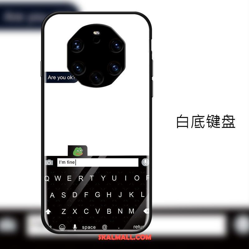 Huawei Mate 40 Rs Skal Mode Skydd Glas Enkel Spegel Rea