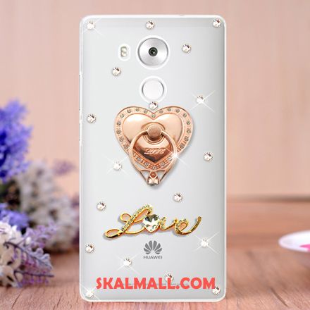 Huawei Mate 8 Skal Blå Hängsmycken Ring Skydd Transparent Online