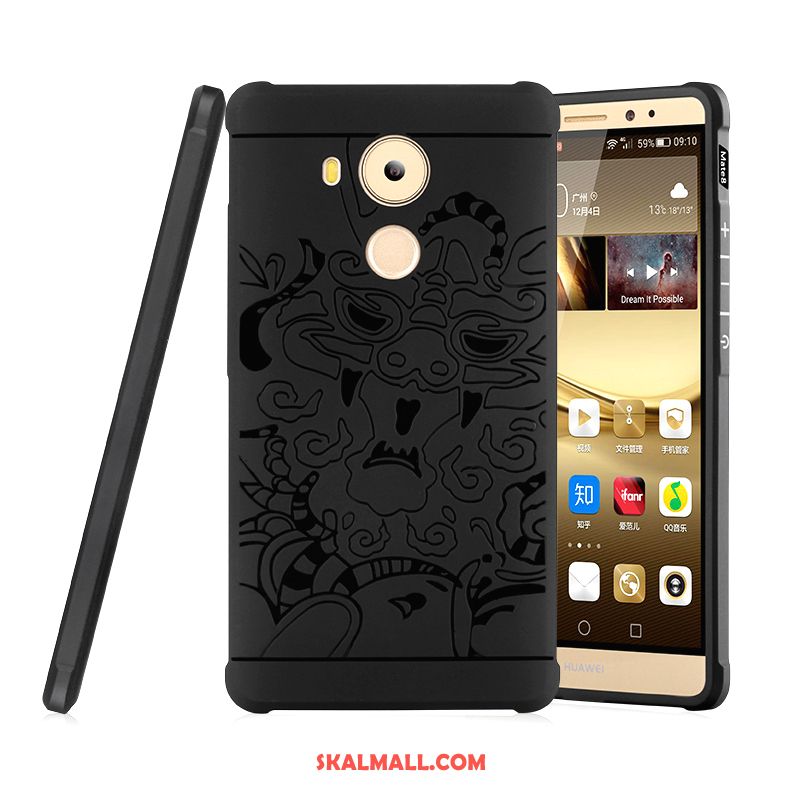 Huawei Mate 8 Skal Nubuck Glidskydds Mjuk Fallskydd Mobil Telefon Billigt