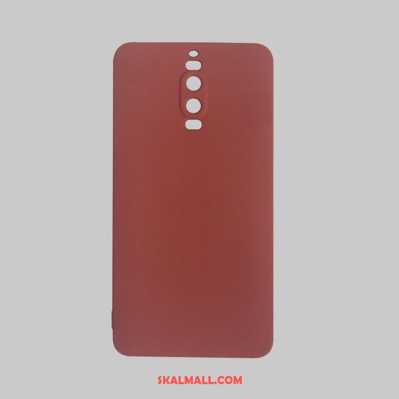 Huawei Mate 9 Pro Skal All Inclusive Purpur Skydd Solid Färg Silikon Fodral Rea