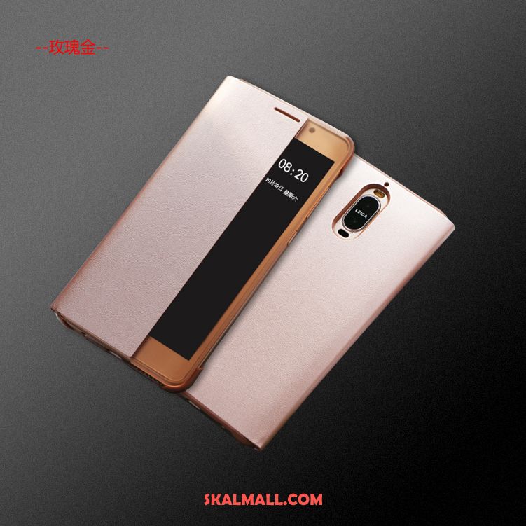 Huawei Mate 9 Pro Skal Net Red Guld Mobil Telefon Personlighet Läderfodral Online