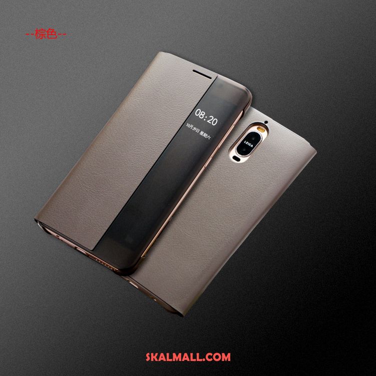Huawei Mate 9 Pro Skal Net Red Guld Mobil Telefon Personlighet Läderfodral Online