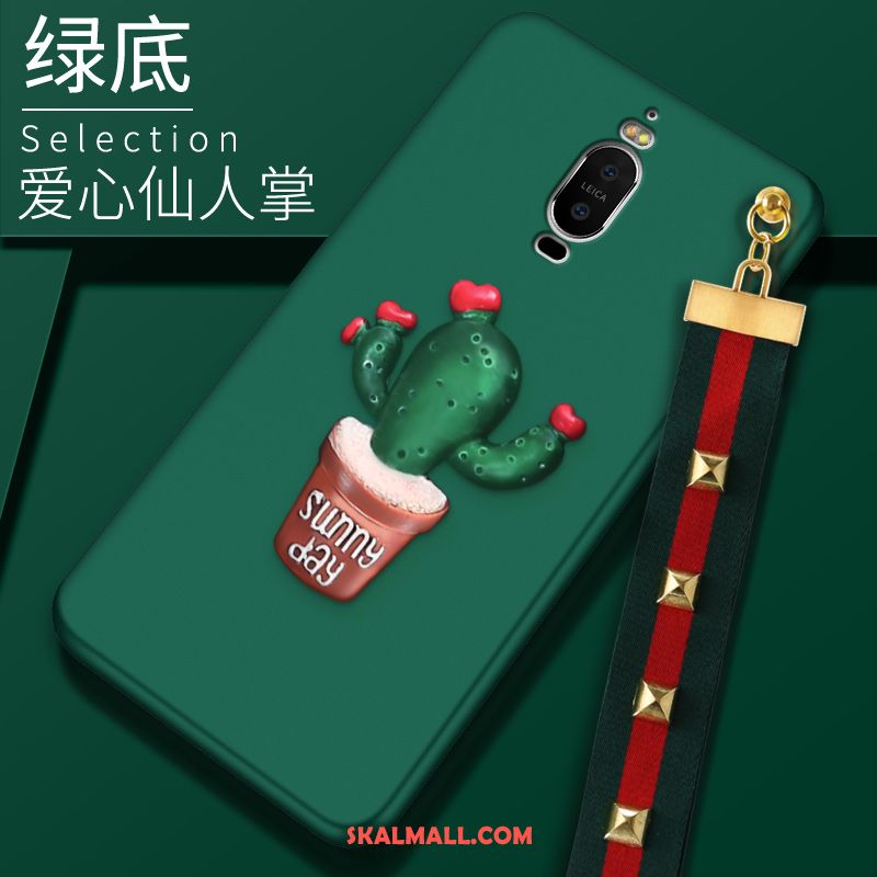 Huawei Mate 9 Pro Skal Skärmskydd Film Grön Härdning Mobil Telefon Hängsmycken Online