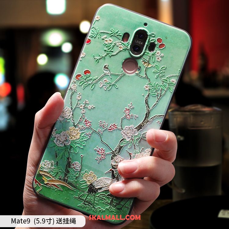 Huawei Mate 9 Skal Lättnad Grön Mjuk Mobil Telefon Rea
