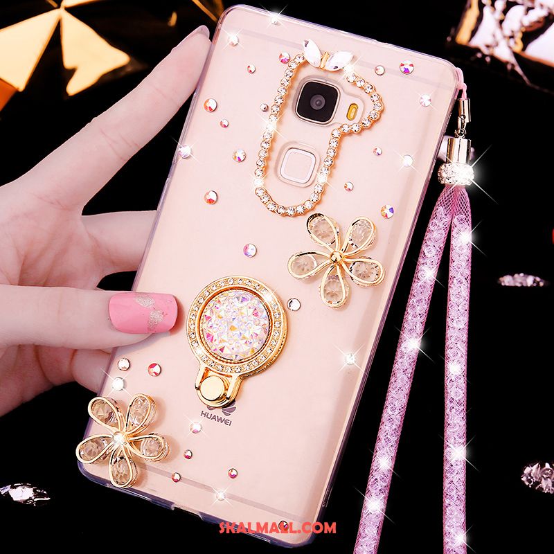 Huawei Mate S Skal Fallskydd Rosa Transparent Mobil Telefon Balett Fodral På Nätet