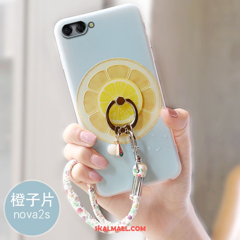 Huawei Nova 2s Skal Skydd Kyla Nubuck Mobil Telefon Citron Till Salu
