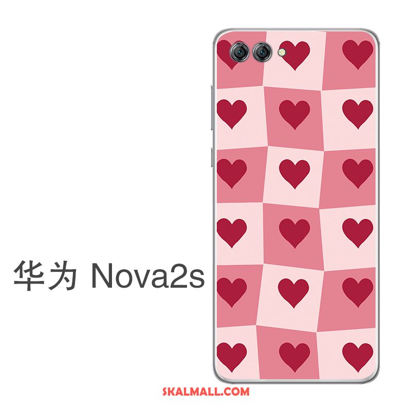 Huawei Nova 2s Skal Trend Rosa Skydd Mobil Telefon Net Red Billiga