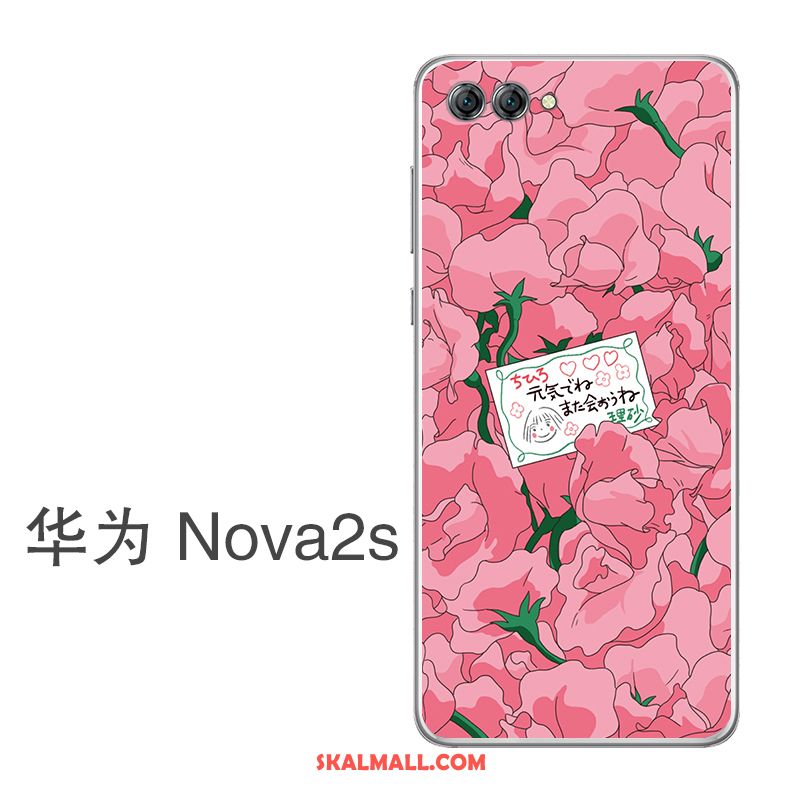Huawei Nova 2s Skal Trend Rosa Skydd Mobil Telefon Net Red Billiga