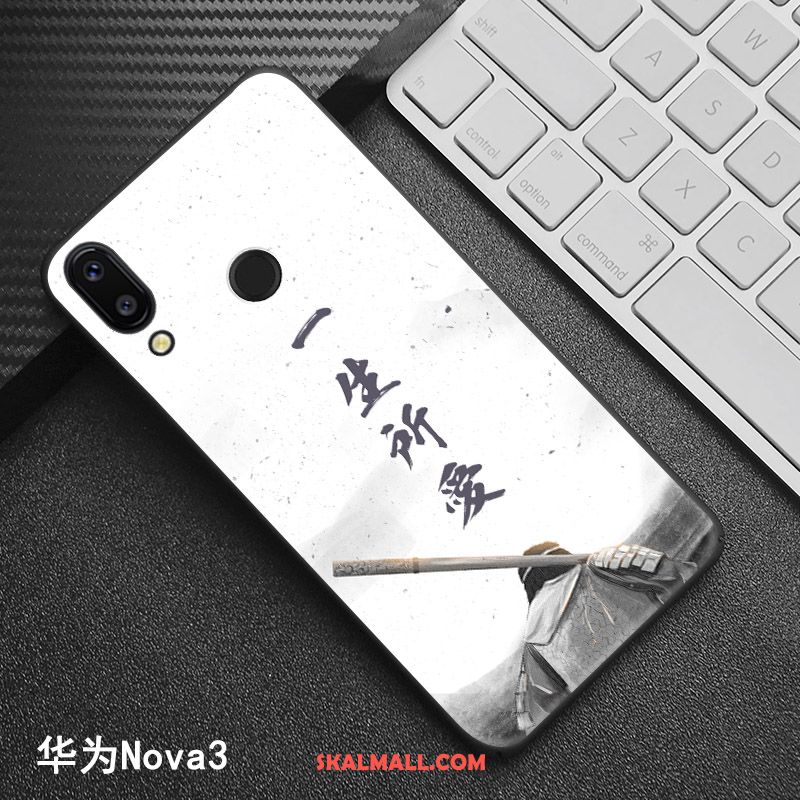 Huawei Nova 3 Skal Lättnad Anpassa Kinesisk Stil Hård Mobil Telefon Rea