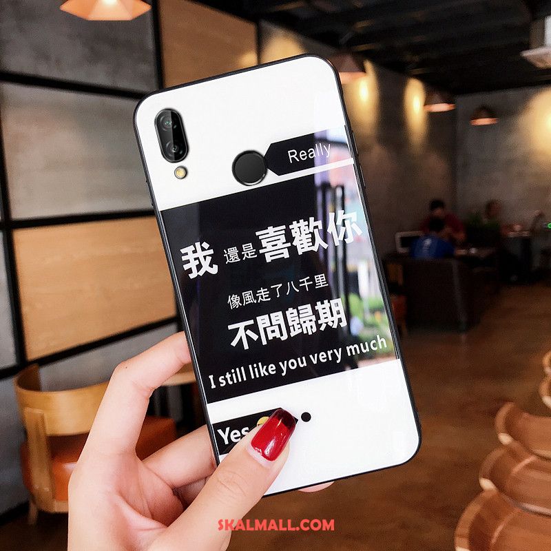 Huawei Nova 3e Skal Fallskydd Kreativa Silikon Mobil Telefon Glas Köpa