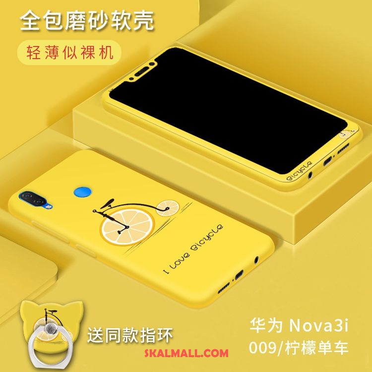 Huawei Nova 3i Skal All Inclusive Nubuck Tecknat Mjuk Mobil Telefon Online