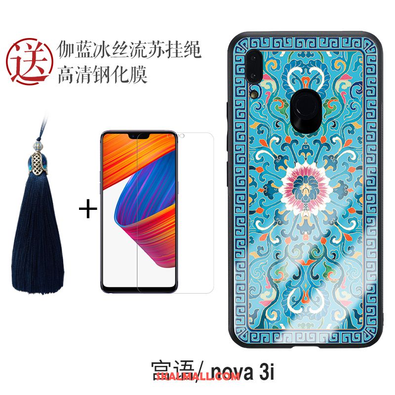 Huawei Nova 3i Skal Kreativa All Inclusive Mjuk Fallskydd Med Tofs Fodral Billigt