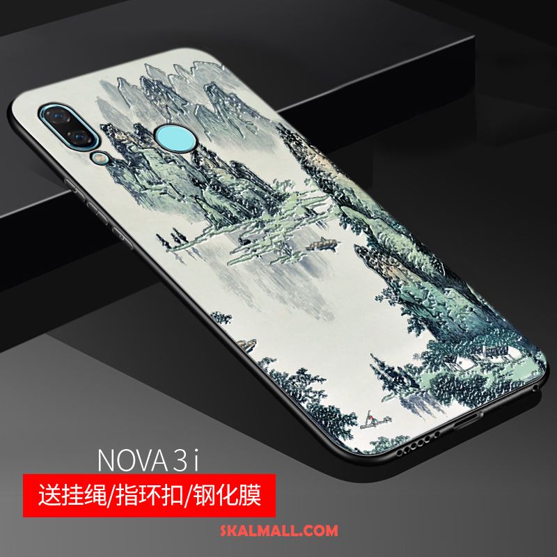 Huawei Nova 3i Skal Personlighet Fallskydd Lättnad Vit Anpassa Billig