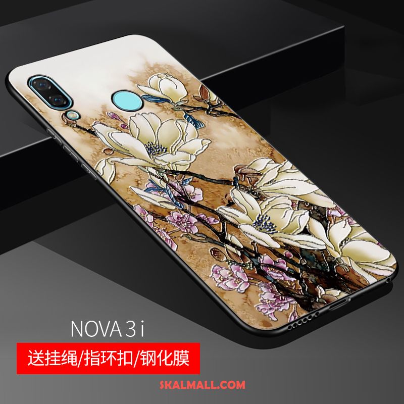 Huawei Nova 3i Skal Personlighet Fallskydd Lättnad Vit Anpassa Billig