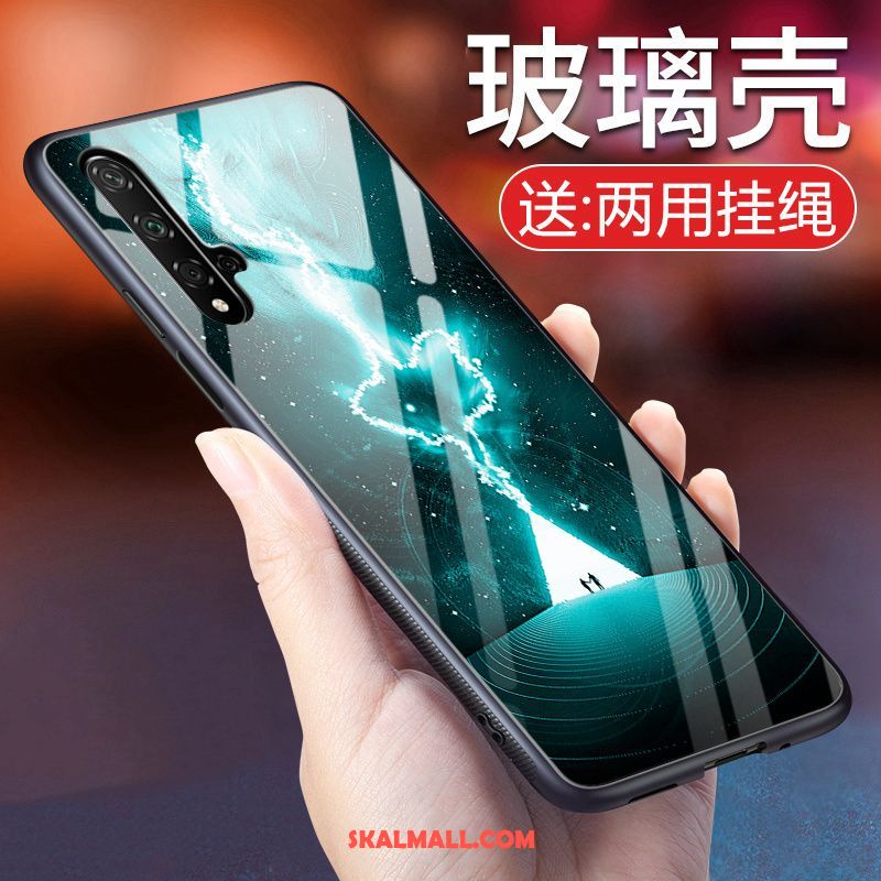 Huawei Nova 5t Skal Glas Mjuk Vind Mobil Telefon Härdat Glas Billig