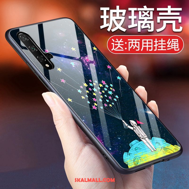 Huawei Nova 5t Skal Glas Mjuk Vind Mobil Telefon Härdat Glas Billig