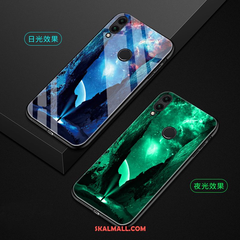 Huawei P Smart 2019 Skal Lysande Purpur Ny Skydd Glas Billigt