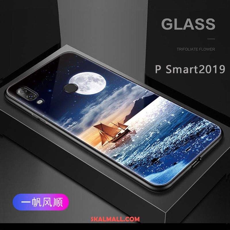 Huawei P Smart 2019 Skal Par Nubuck Mönster Anpassa Trend Fodral Billigt