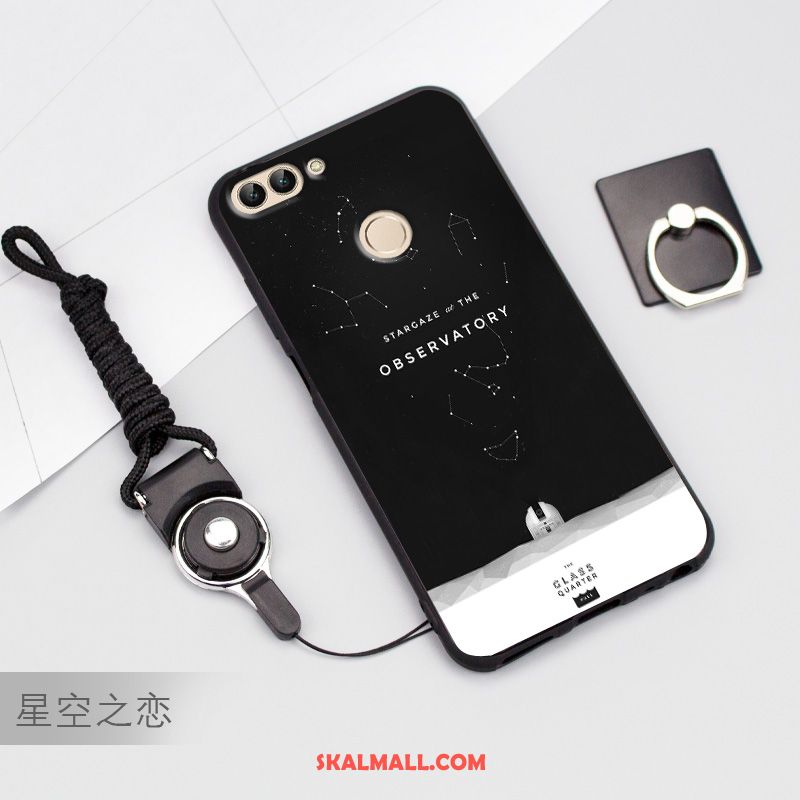 Huawei P Smart Skal Mjuk Skydd Ljusblå Tecknat Mobil Telefon Fodral Billiga