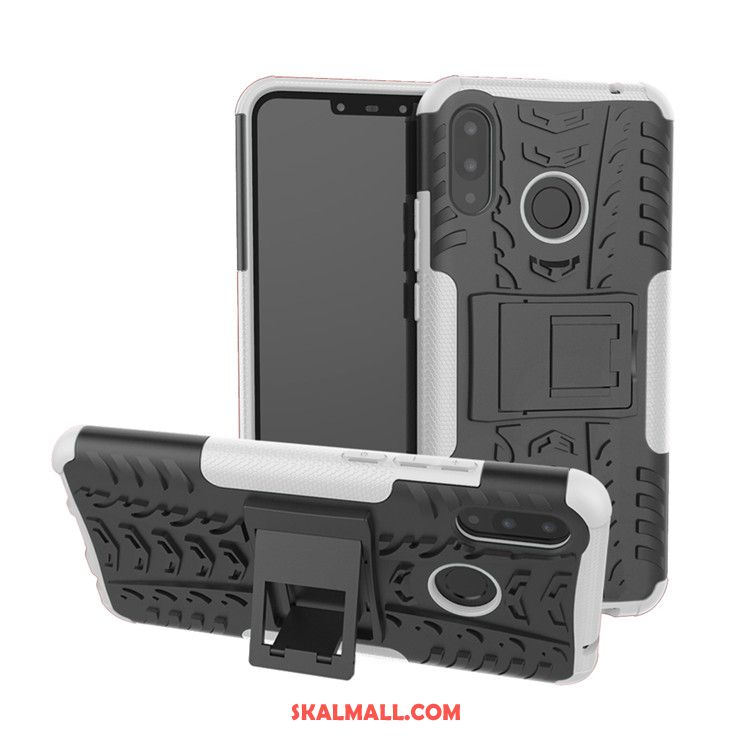 Huawei P Smart+ Skal Mobil Telefon Skydd Röd All Inclusive Support Fodral Billiga