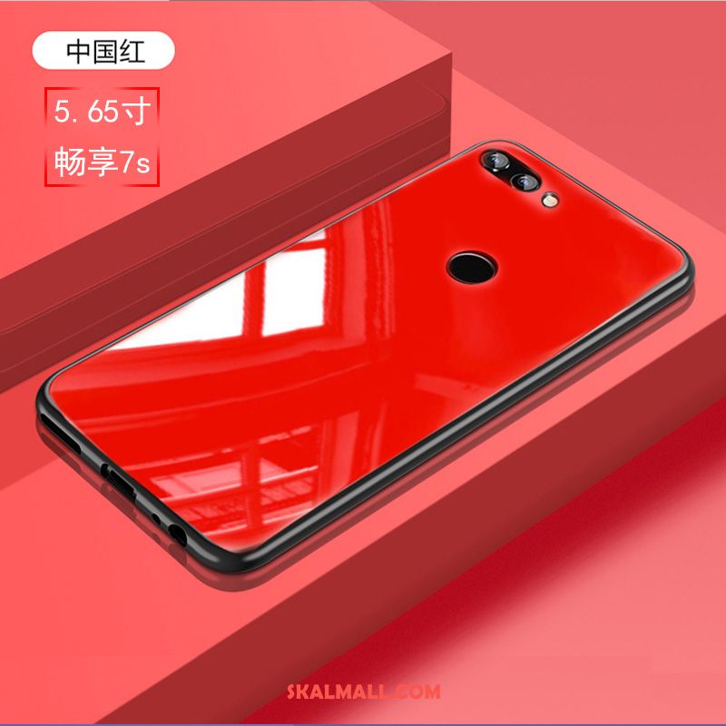 Huawei P Smart Skal Personlighet Kreativa Mobil Telefon Silikon Blå Fodral Billig