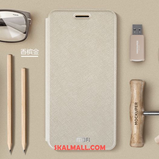 Huawei P Smart+ Skal Personlighet Täcka Läderfodral Skydd Business Billigt