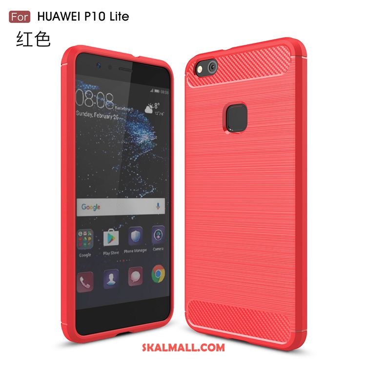 Huawei P10 Lite Skal Mobil Telefon Grön Spänne Ungdom Ring Billig
