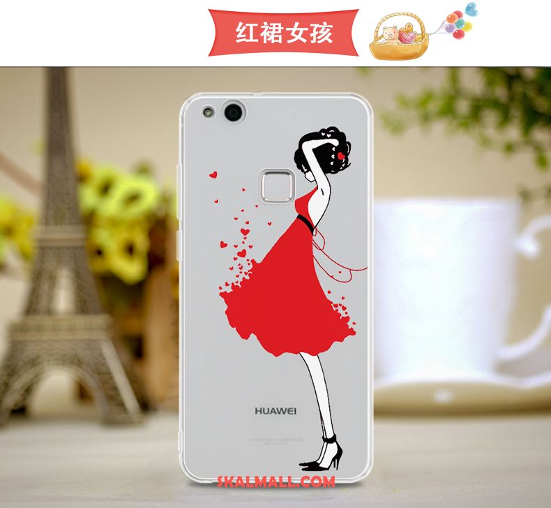Huawei P10 Lite Skal Silikon Mobil Telefon Rosa Mjuk Ungdom Fodral Köpa