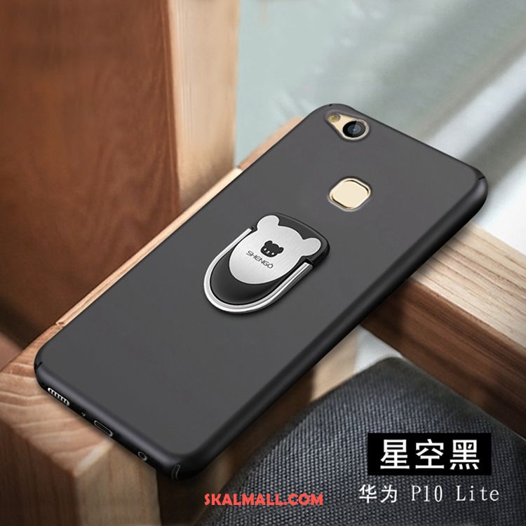 Huawei P10 Lite Skal Support Skydd Röd Ring Mobil Telefon Billig