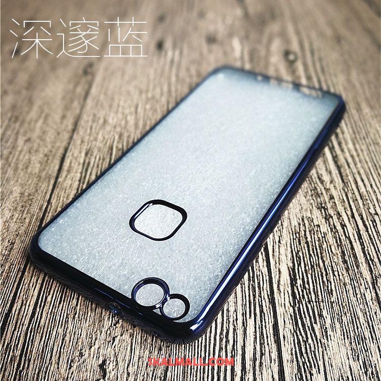 Huawei P10 Lite Skal Ungdom Blå Mjuk Plating Mobil Telefon Rea
