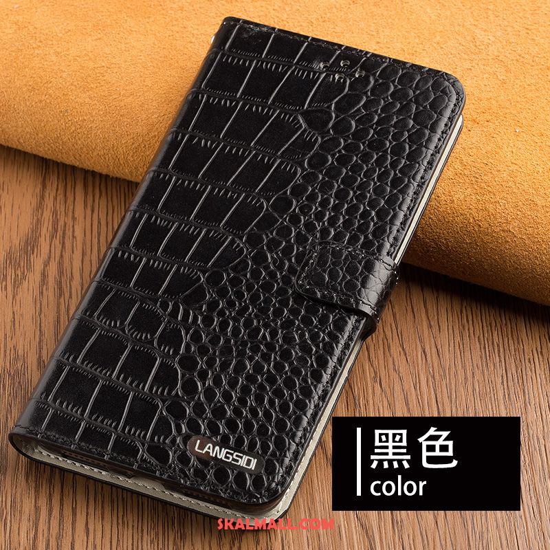 Huawei P10 Lite Skal Äkta Läder Mobil Telefon Hängsmycken Läderfodral Silikon Billigt