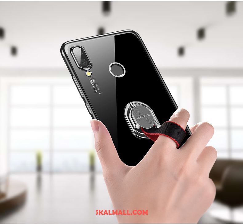 Huawei P20 Lite Skal Net Red Fallskydd Transparent Personlighet All Inclusive Fodral Billigt