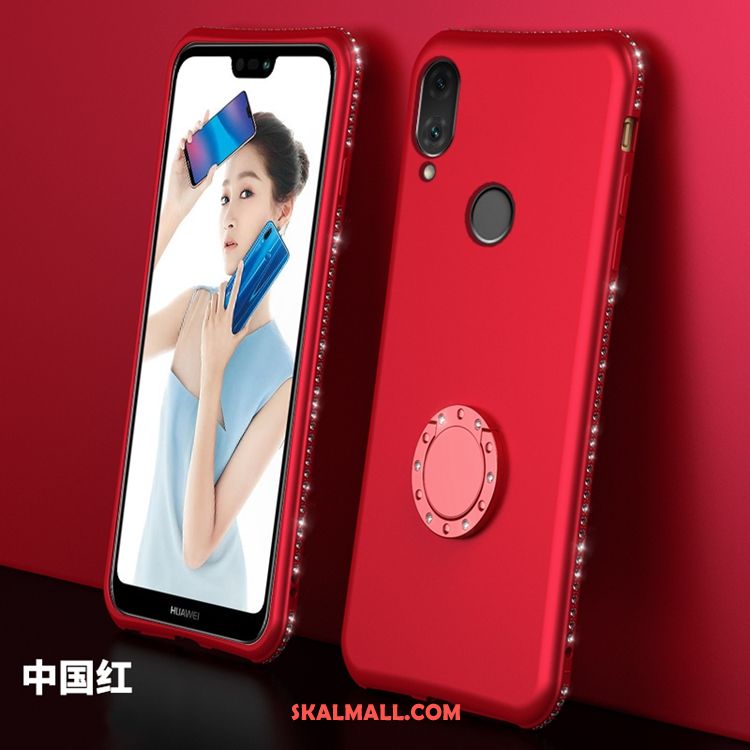 Huawei P20 Lite Skal Purpur Fallskydd Mobil Telefon Röd All Inclusive Billigt