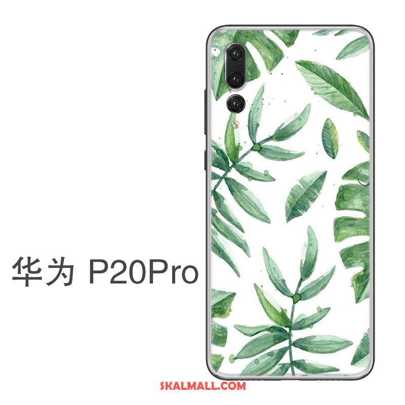 Huawei P20 Pro Skal Fallskydd Hängsmycken Grön Mobil Telefon Trend Fodral Billig