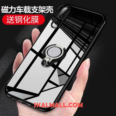 Huawei P20 Pro Skal Silikon Plating Mobil Telefon Röd Transparent Fodral Billig