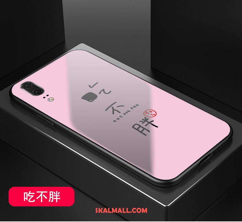 Huawei P20 Skal Vit Mobil Telefon Glas Mjuk Skydd Fodral Till Salu