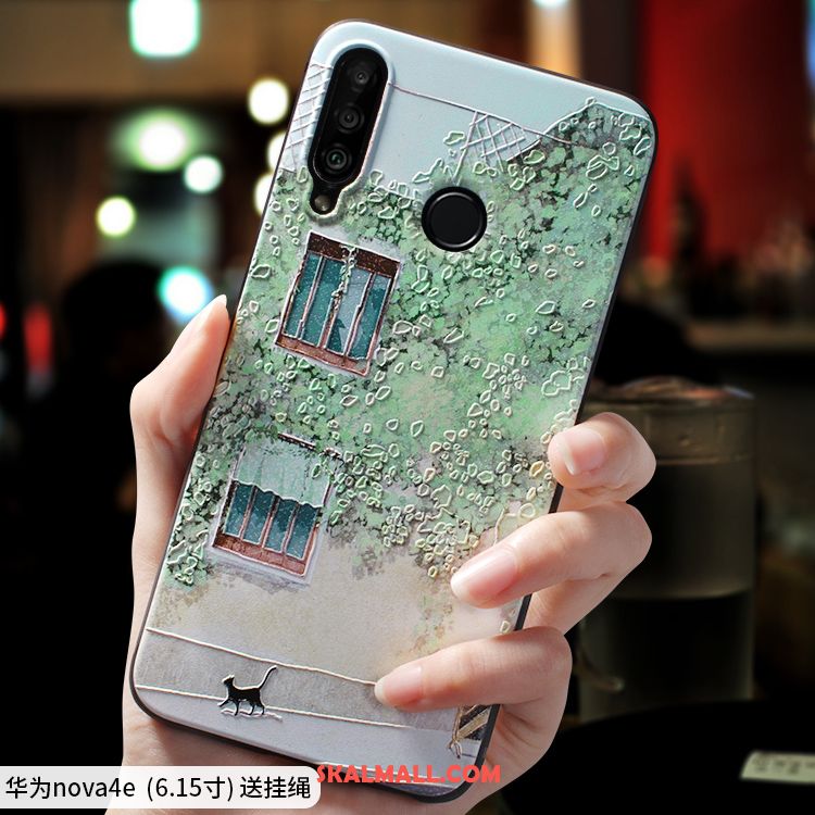 Huawei P30 Lite Skal Mjuk Fallskydd Personlighet All Inclusive Nubuck Billigt
