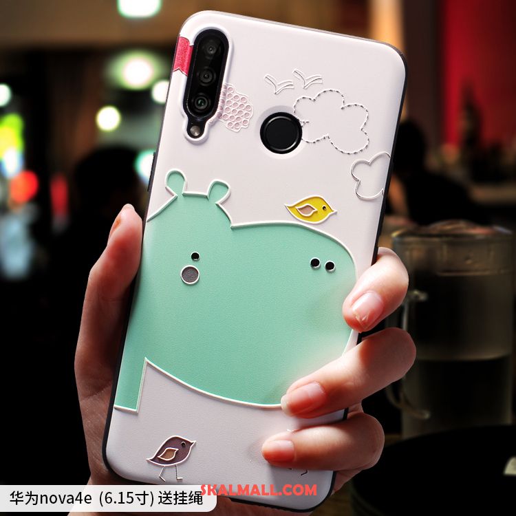 Huawei P30 Lite Skal Silikon Mobil Telefon Grön Skydd Personlighet Billigt