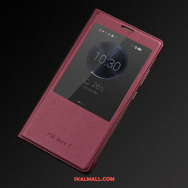 Huawei P30 Pro Skal Härdning Täcka Dvala Rosa Guld Läderfodral Billiga