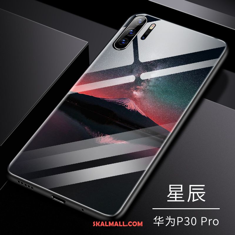 Huawei P30 Pro Skal Mobil Telefon Personlighet Skärmskydd Film Mjuk Glas Fodral Rea