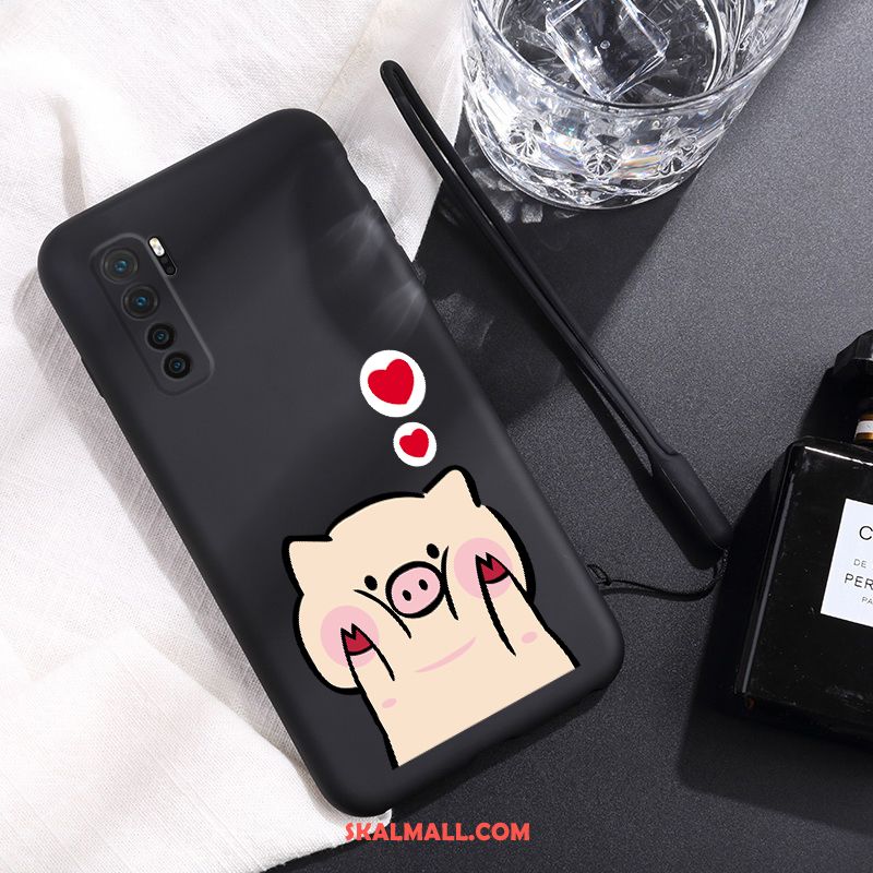 Huawei P40 Lite 5g Skal Röd Fallskydd Liten Silikon All Inclusive Rea