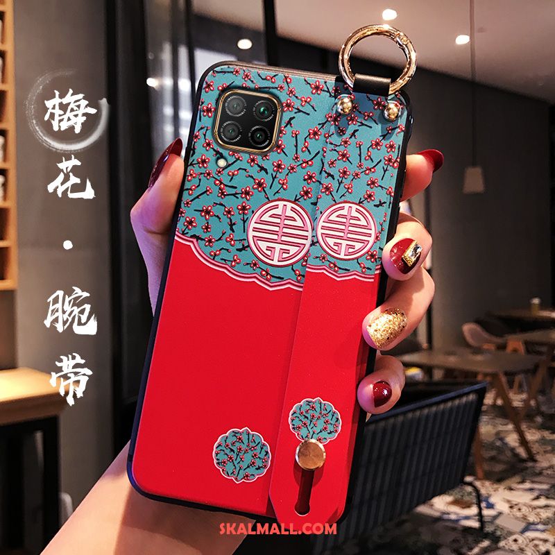 Huawei P40 Lite Skal Trend Varumärke Palats Net Red Nubuck Kinesisk Stil Fodral Köpa