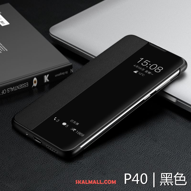 Huawei P40 Skal All Inclusive Läderfodral Skydd Täcka Fallskydd Billigt