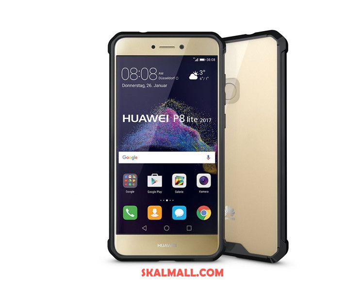 Huawei P8 Lite 2017 Skal Transparent Fallskydd Mobil Telefon Hård All Inclusive Fodral Rabatt