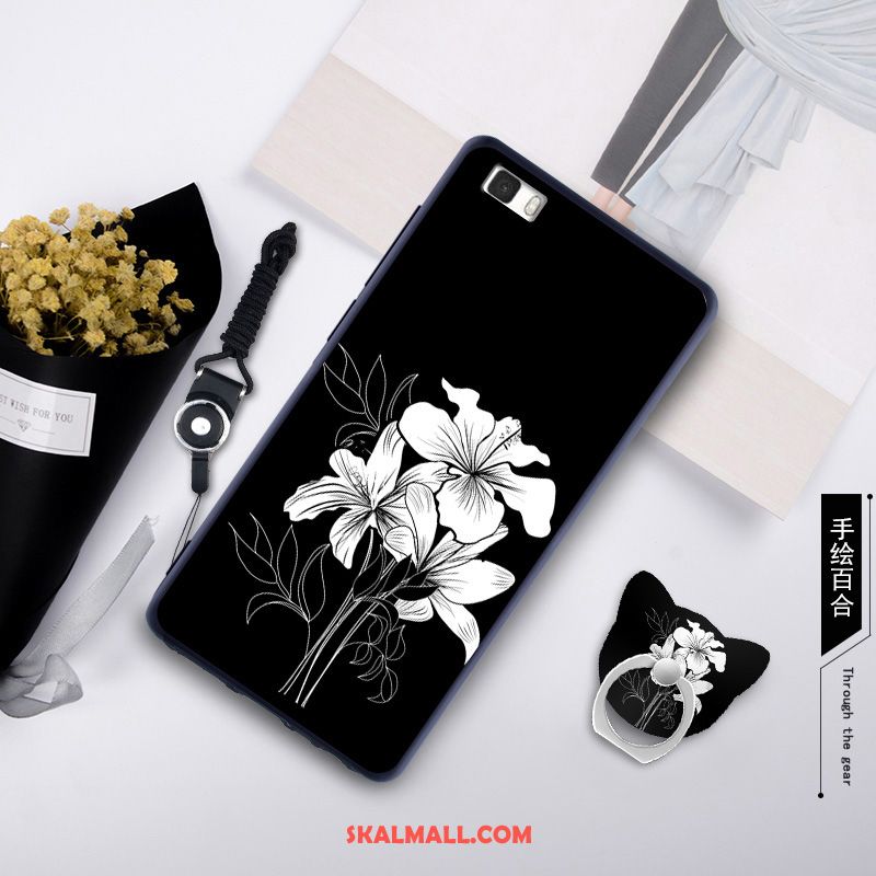 Huawei P8 Lite Skal Mobil Telefon Skydd Mjuk Vit Silikon Fodral Butik