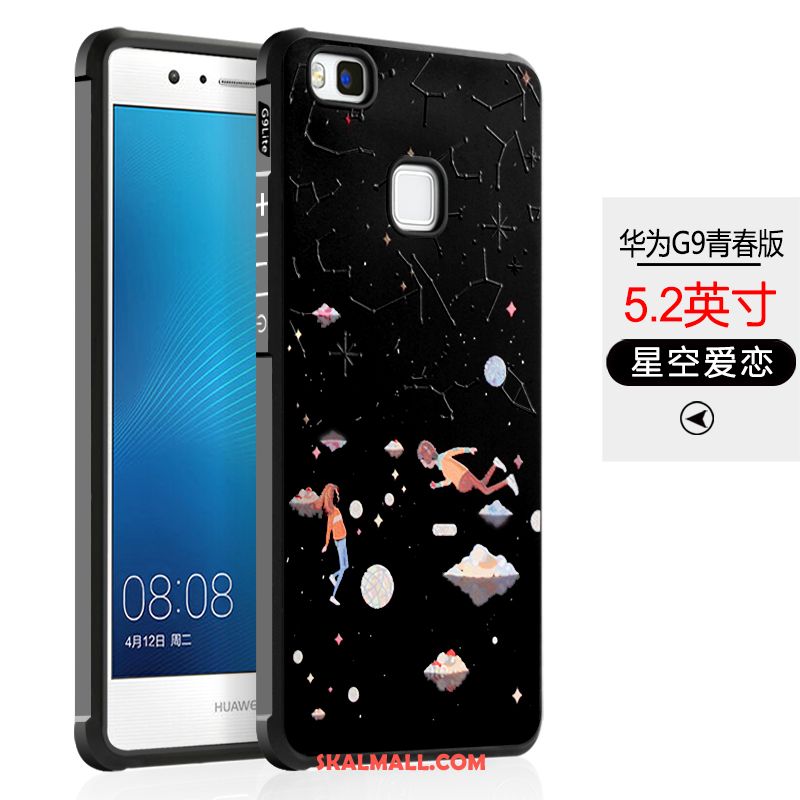 Huawei P9 Lite Skal All Inclusive Mjuk Mobil Telefon Svart Fallskydd Till Salu
