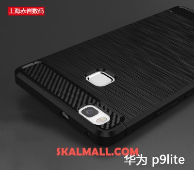 Huawei P9 Lite Skal All Inclusive Silikon Blå Skydd Mjuk Fodral Rabatt