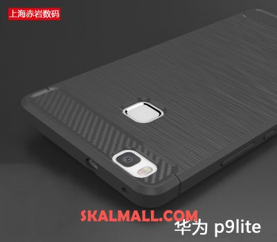 Huawei P9 Lite Skal All Inclusive Silikon Blå Skydd Mjuk Fodral Rabatt