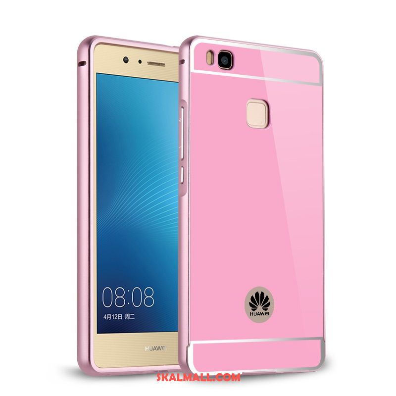 Huawei P9 Lite Skal Mobil Telefon Metall Skydd Vit Ungdom Billigt
