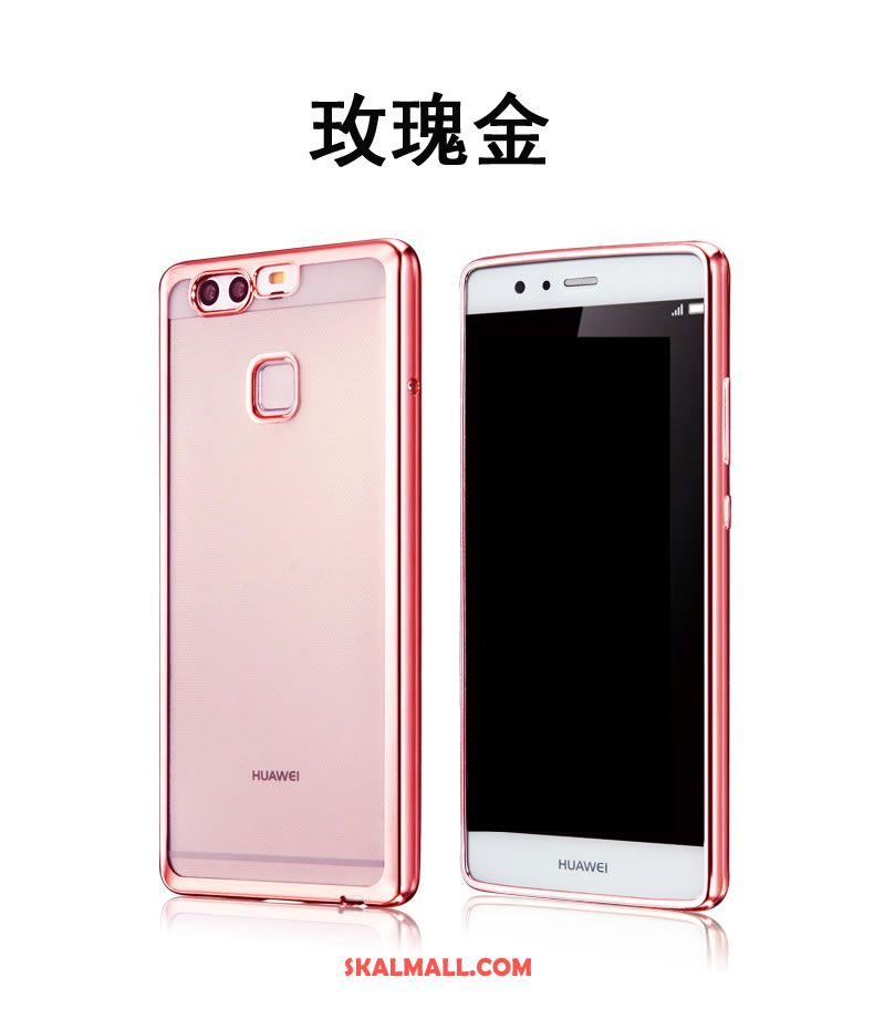 Huawei P9 Plus Skal Fallskydd Guld Plating Mjuk Mobil Telefon Till Salu